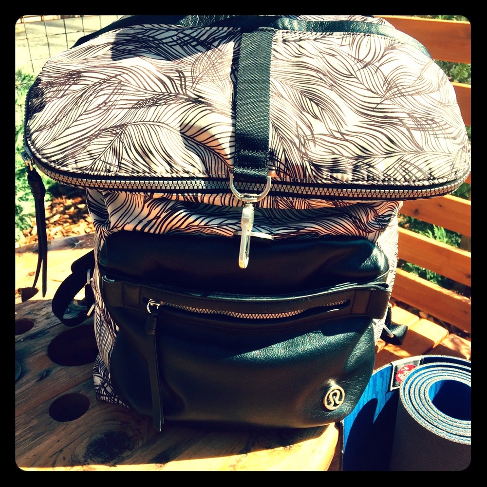 Lululemon backpack/yoga bag
